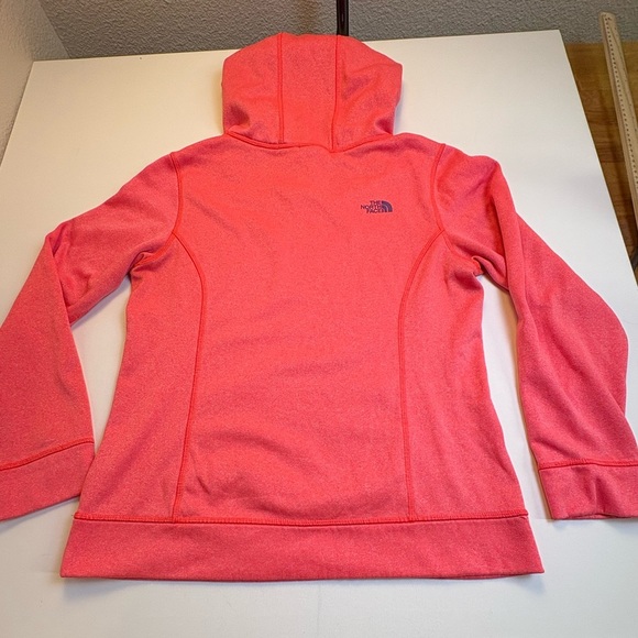 The North Face Half Dome Logo Hoodie Womens Medium Pink Purple Athletic Pullover - Picture 5 of 7